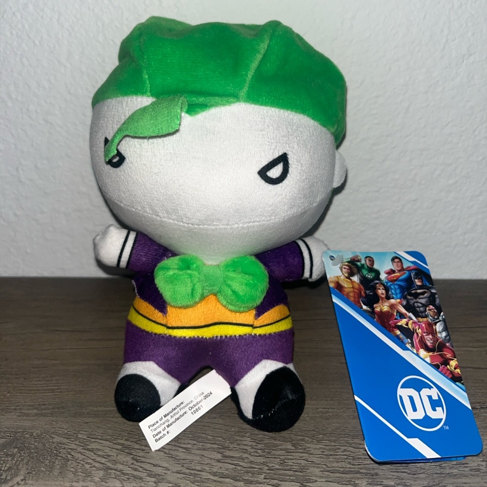 DC Comics Justice League Joker Chibi 7” Plush Brand New with Tags